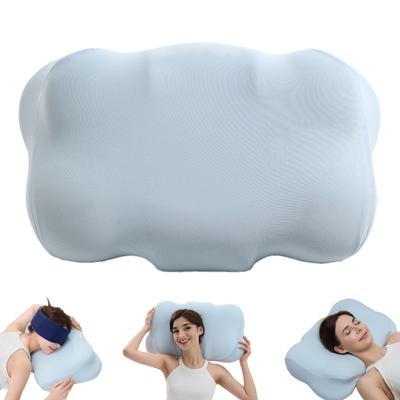 Ergonomisches Schlafkissen Memory-Schaum Konturkissen mit Armtunnel Zweistufiges Nackenstützkissen für Seiten-, Rücken- und Bauchschläfer
