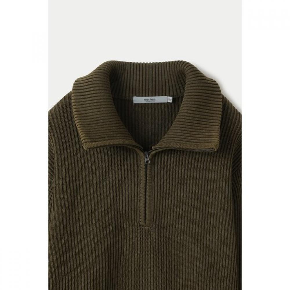 SERIES Garment Dye Half Zip Pullover Sawaw25051bex