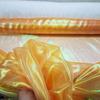 High-Density Iridescent Seven-Color Organza Fabric for Wedding and Stage Costumes