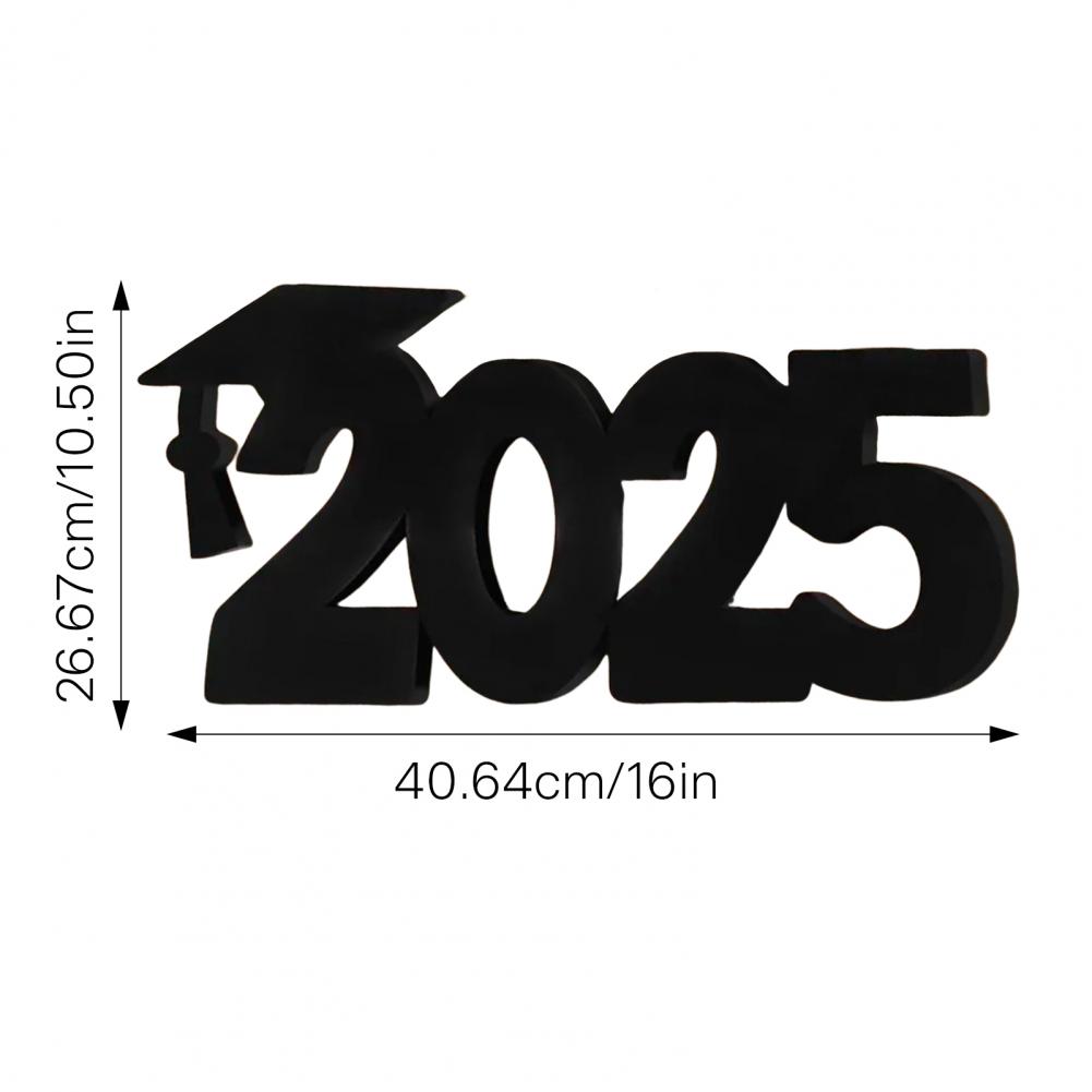 2025 Graduation Signature Ornament Sustainable Graduation Wood Panel Crafts Wall Art Personalized Logo Props