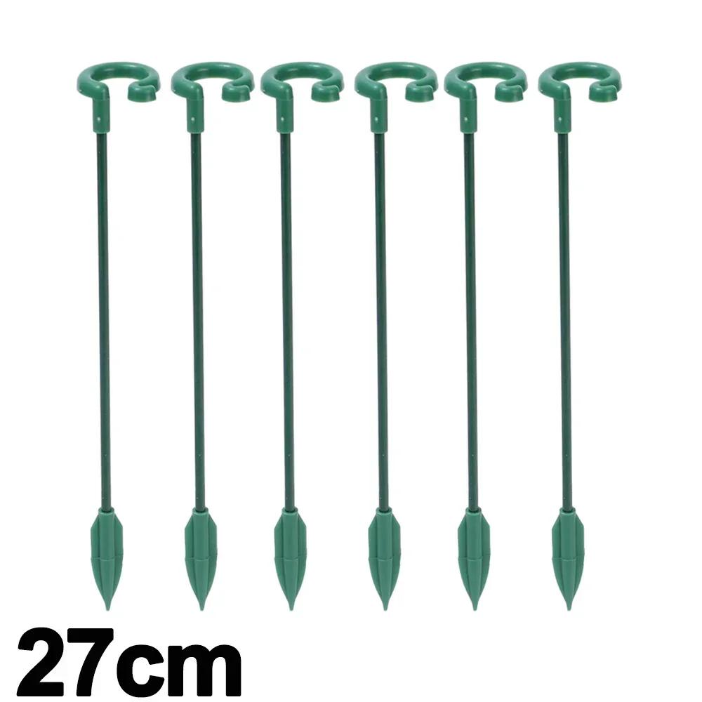 10/1 adet Plastik Bitki Destek Çubukları Çiçek Standı Tekrar Kullanılabilir Koruma Sabit Aletler Bahçe Malzemeleri Sebze Tutucu Braketi