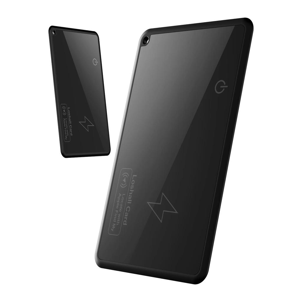 Luxury Smart GPS Tracker Card: Ultra-Thin, AirTag-Compatible, Waterproof Locator for Wallets & More - iOS Ready