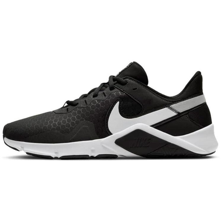 Nike Legend Essential 2 Black White Metallic Silver Men s CQ9356-001 EU 40