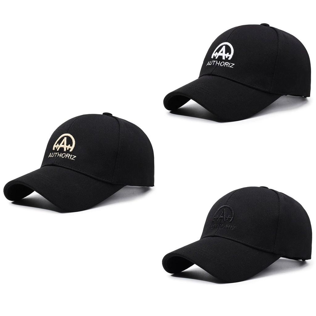 Authoriz Letter Embroidery Baseball Cap Outdoor Breathable Sun Hat Protection