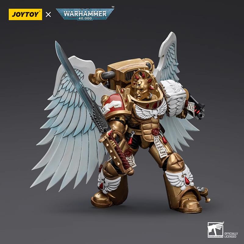[In Stock]Joytoy Warhammer 40k 1/18 Action Figure Iron Hands Captain In Terminator Armour Collection Anime Model Toy Gifts