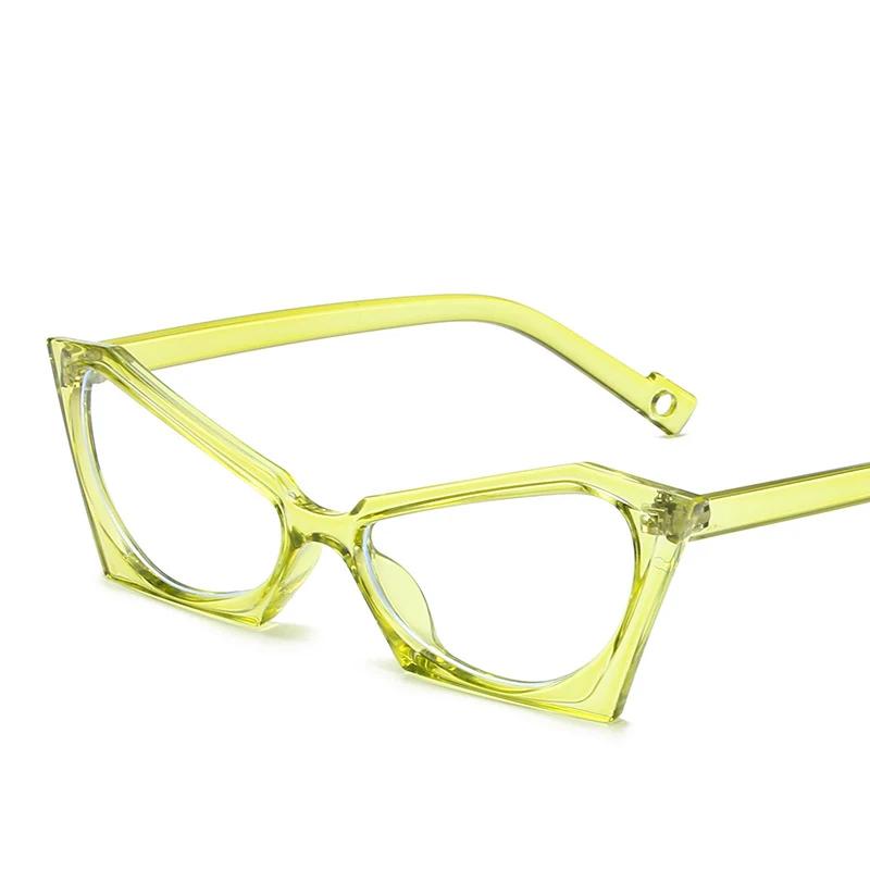 Vintage Anti Blue Light Optical Cat Eye Butterfly Glasses - Women Luxury Brand Designer Myopia Prescription New Sexy Eyewear Frame