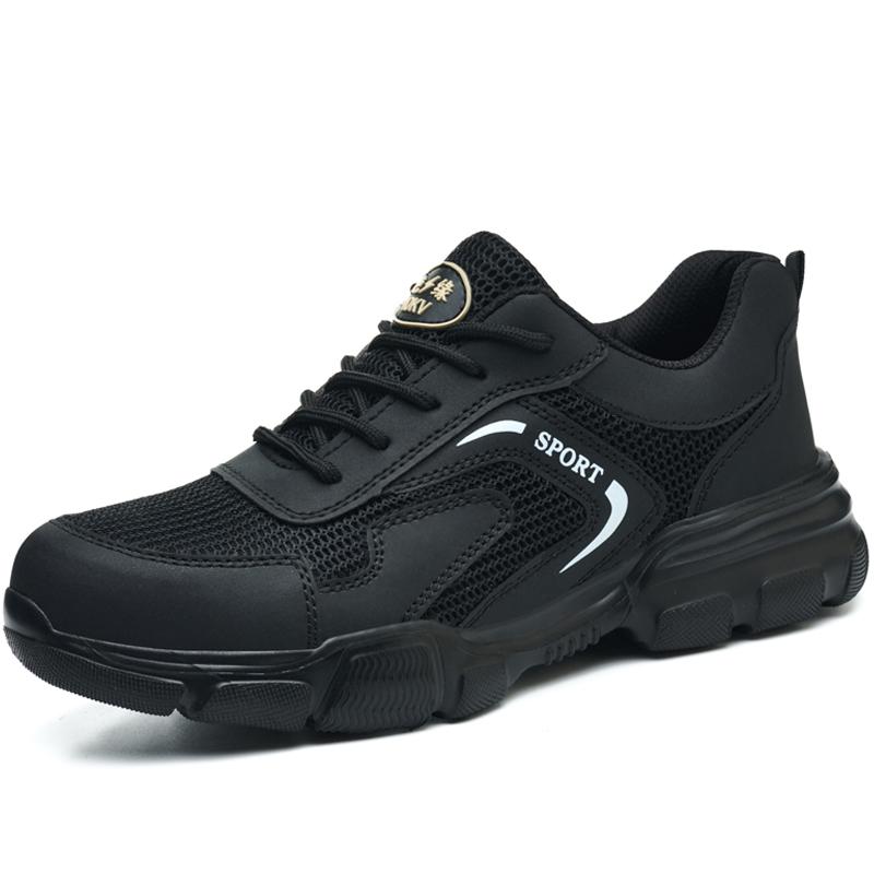 Breathable Safety Shoes Men Summer Work Shoes Puncture-Proof Composite toe Security Sneakers 6kv insulating shoes Protection