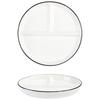 BJ Ceramic Portion Control Divided Plate