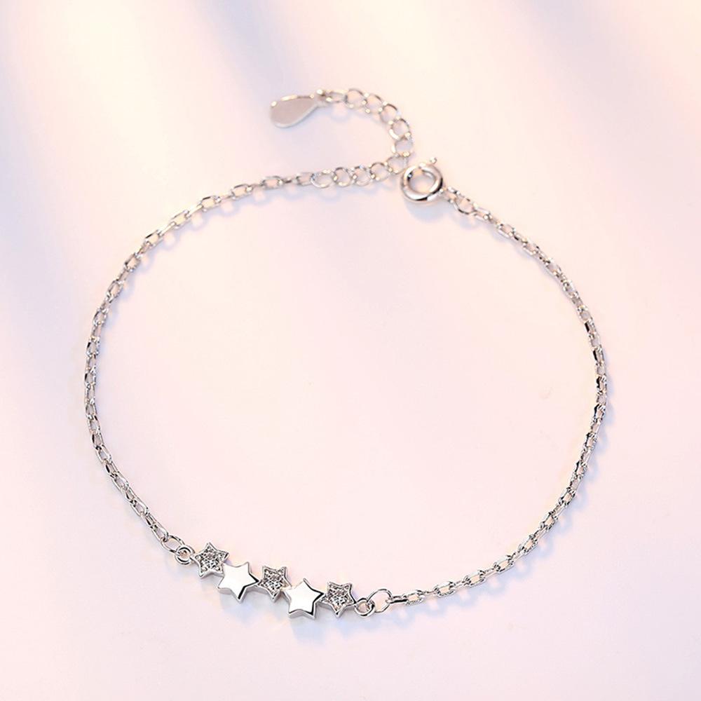 Luxury Roman Crystal Bracelet For Women Fashion Heart Chain Bracelets Rhinestone Bangle Wedding Bridal Zircon Accessories Gifts