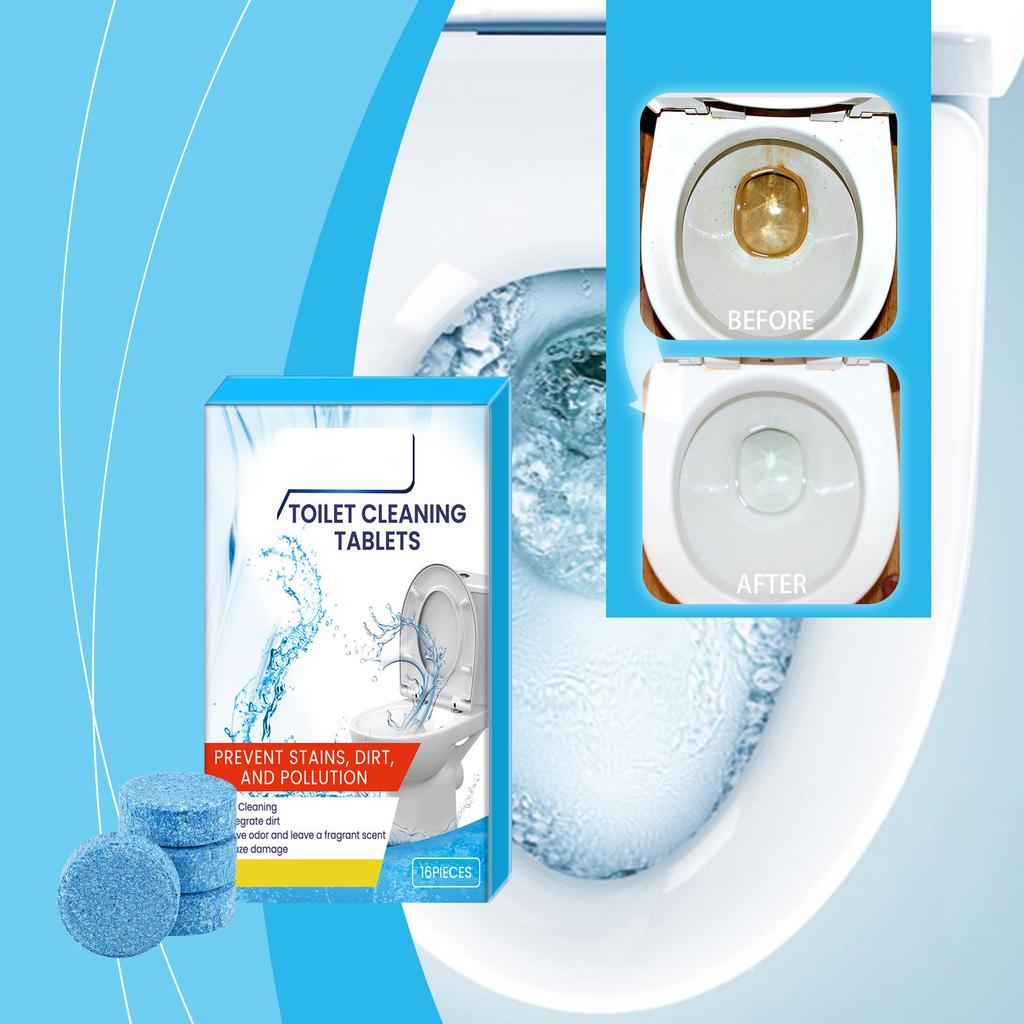 Toilettenblasen-Reinigungstuch, verhindert Gestank, starke Reinigungs- und Schutzglasur für Toiletten, Hocktoiletten, Urinale, Waschbecken