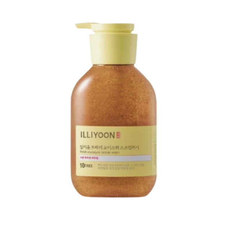 

ILLIYOON Fresh Moisture Scrub Wash 400ml – Exfoliating & Hydrating Body Wash for Smooth, Soft Skin