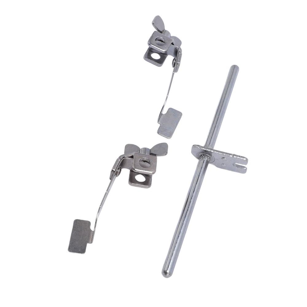 3 Stück Präzisions-Doppelführung Stichlineal Einstellbare Breite Nähmaschinenführung Industrienähen