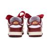 Nike Dunk Low PRM Low top Skateboard Shoes Women's White Red Gold FJ4555-100(Team-)-Random packaging bags