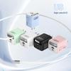 65W PD Fast Charger with Retractable Cable for Apple and Huawei