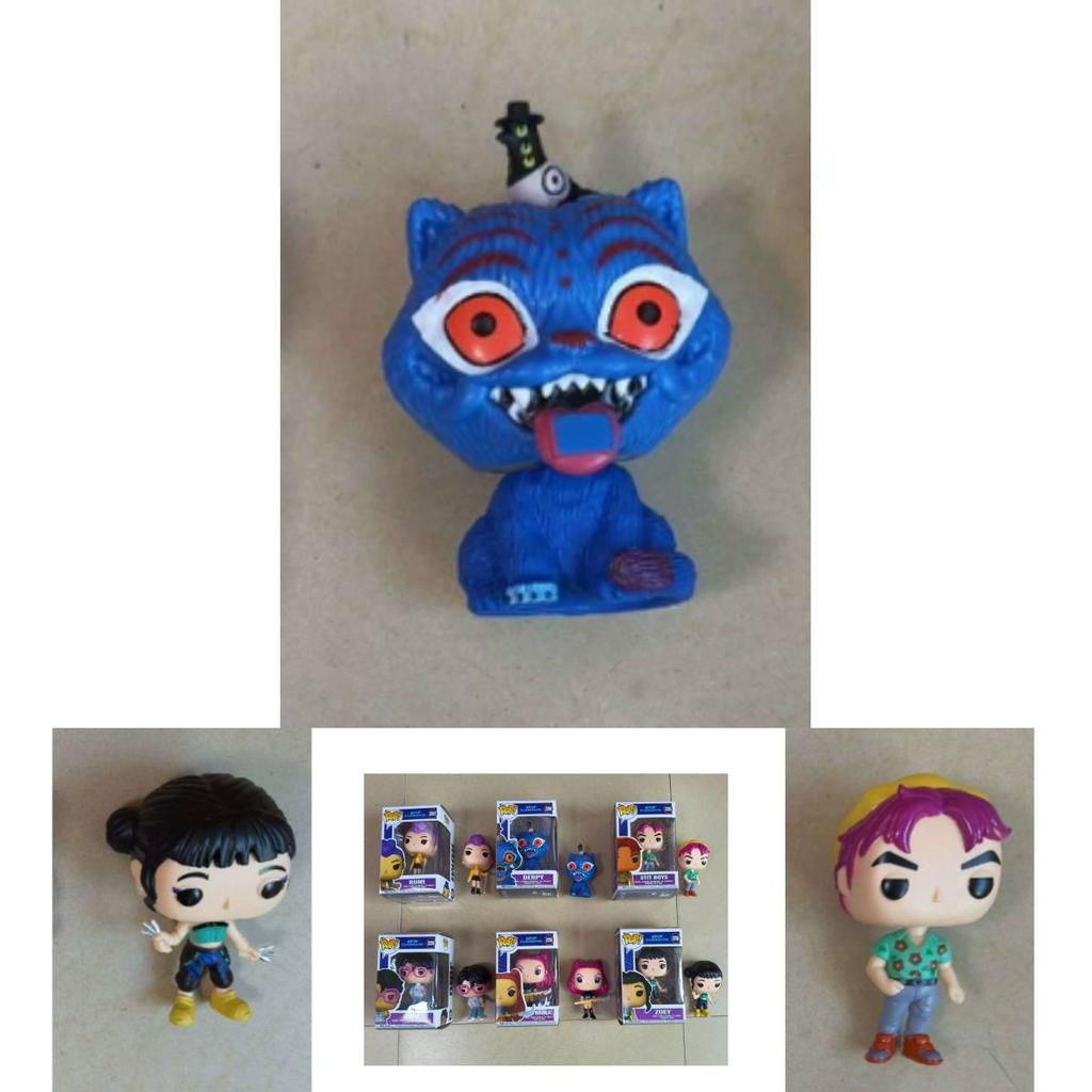 Kpop Demon Hunters Pvc Doll Ornament For Desk Decor And Office Display