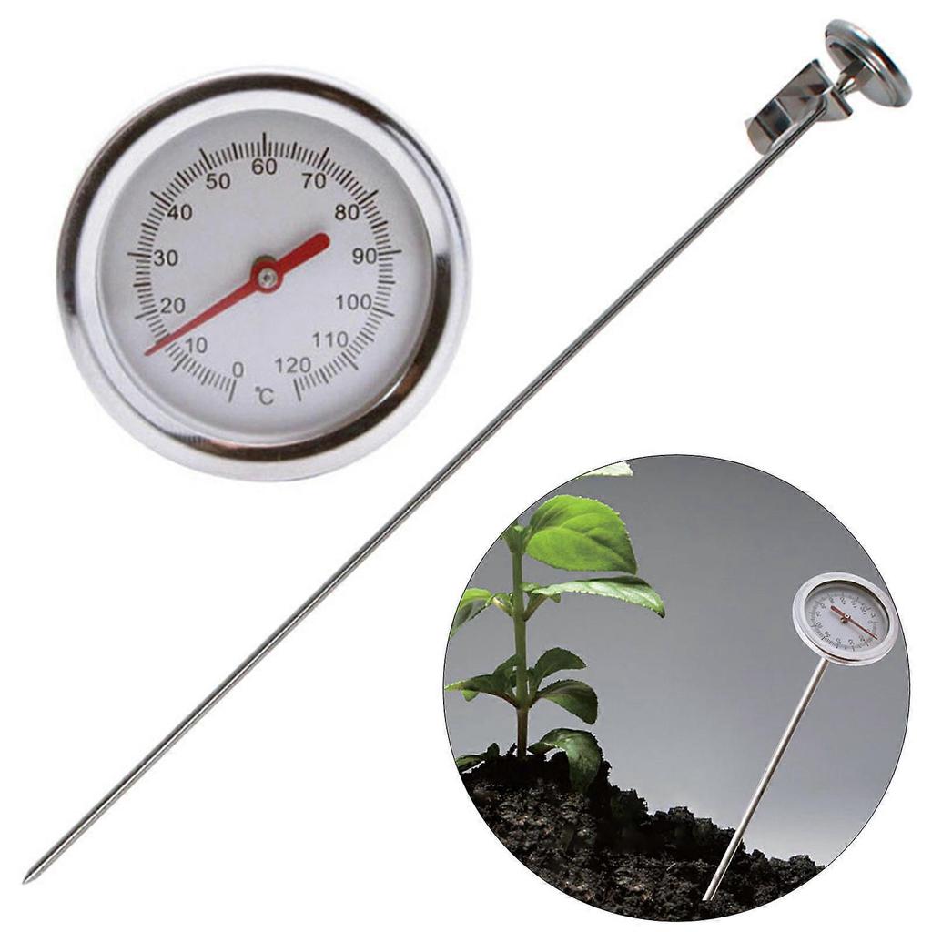 Fast Response Tester Soil Thermometers Temperature Monitors Accurate Compost Soil Tester for Garden Measuring Probe