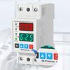 Einstellbarer Überspannungs- und Überstromschutz AC 220V Doppelanzeige Spannungs- und Stromüberwachung mit automatischer Abschaltung