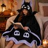 Hooded Blanket with Sleeves - Cape for Women - Cozy Oversized Wearable Wrap for Napping and Lounging in Conditioning