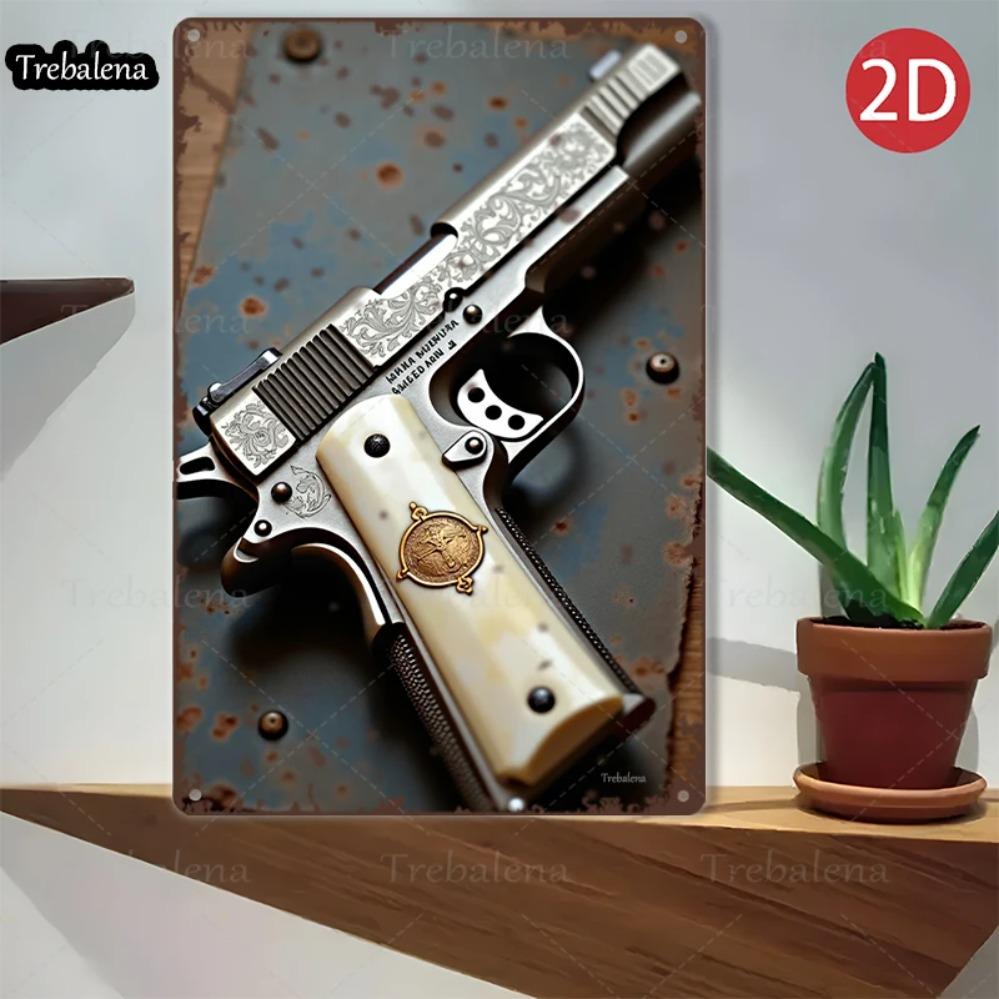 Western Cowboy Metal Sign Vintage Wall Decor Rustic Tin Art 8x12 Inches Flat 2D L небесно-голубой