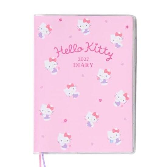 Sanrio B6 Diary (Horizontal Rule Type) 2027 Hello Kitty October Start Planner Schedule Book 922641