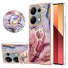 YB IMD Series-17 Style-E For Xiaomi Redmi Note 13 Pro 4G/Poco M6 Pro 4G TPU Case Kickstand Phone Cover