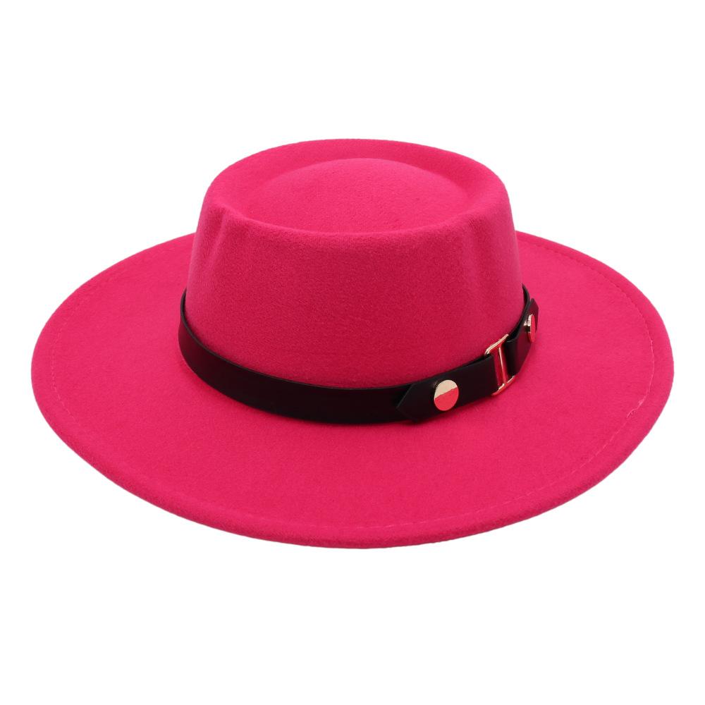 Nyugati Cowboy Kalap Szélvédő Kötél Jazz Kalap Velúr Vintage Felsőkallap Filc Kalap Gyapjú Kalap Férfiaknak és Nőknek