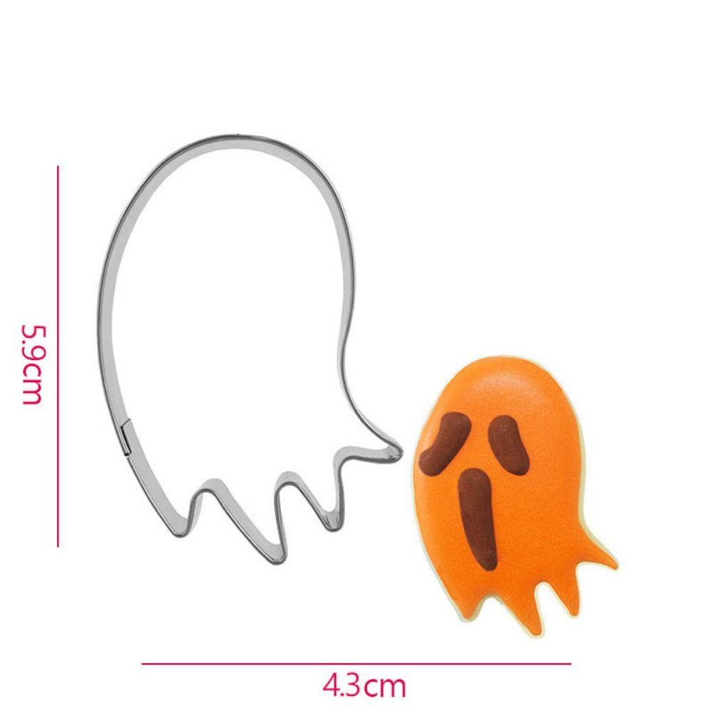 DIY Baking Halloween Cookie Mold 3D Biscuit Mold Ghost Bat Baking Molds  Party Supplies