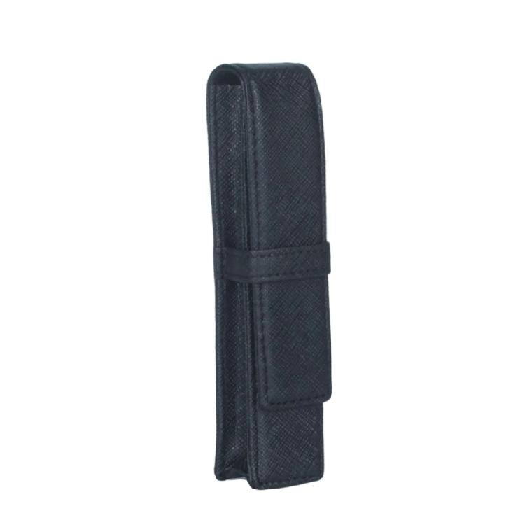 

Leather Fountain Pen Case Single Fountain Pen Holder Flipping Pencil Case for Business Women Men School Office Travel