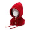Winter Women's Wool Hat Outdoor Integrated Neck Guard Shawl Knitted Hat Barak Lafa Hat Anti Cold Warm