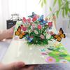 Creative 3D Teacher's Day Card: Featuring Flying Flowers and Dancing Butterflies - A Heartfelt Gift