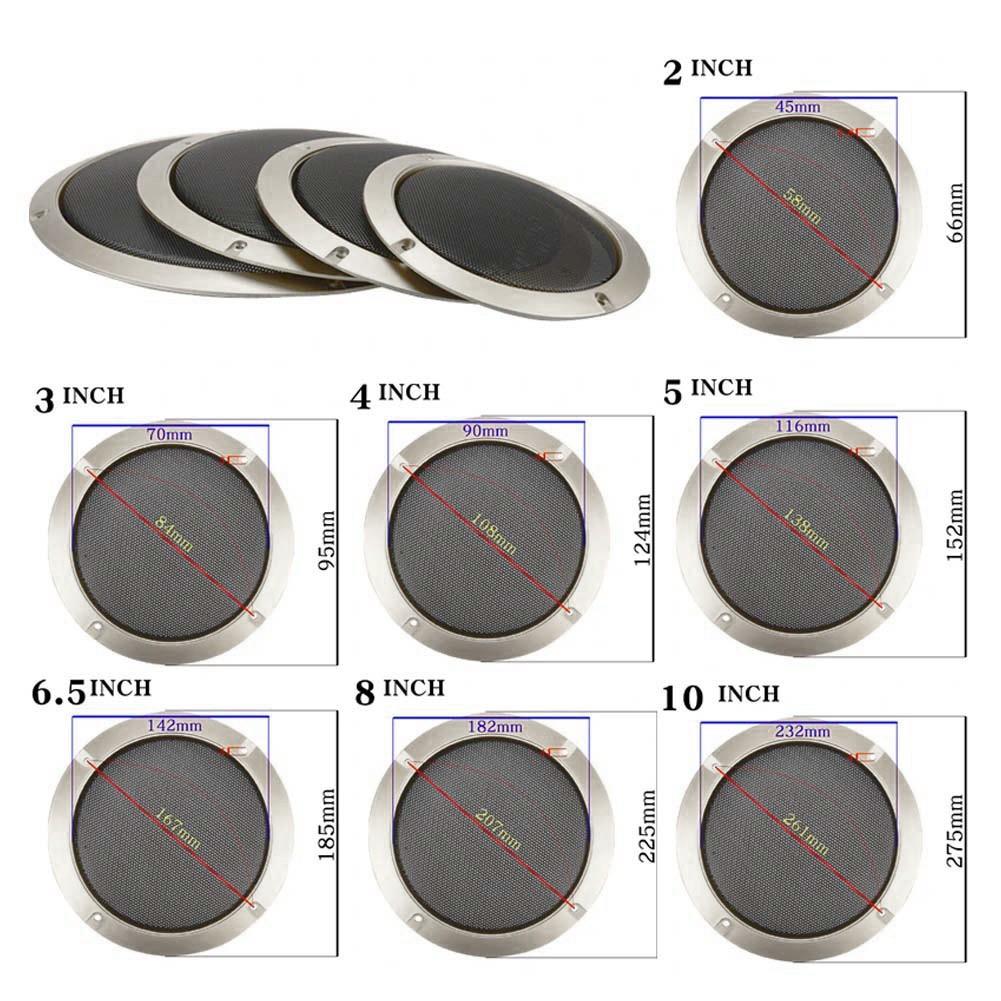 Gold Mesh Enclosure Speaker Net Cover Cold Rolled Steel Wire Mesh