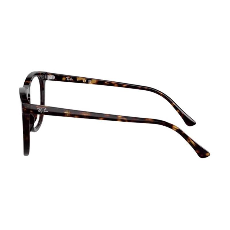 RAYBAN Monturas de Gafas Ópticas Rectangulares de Acetato Estilo Pareja Unisex Multicolor para Graduación 0RX2210VF