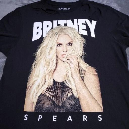 Britney Spears Black Shirt For Men and Women S-5XL Tee Shirt Short Sleeve TD1399