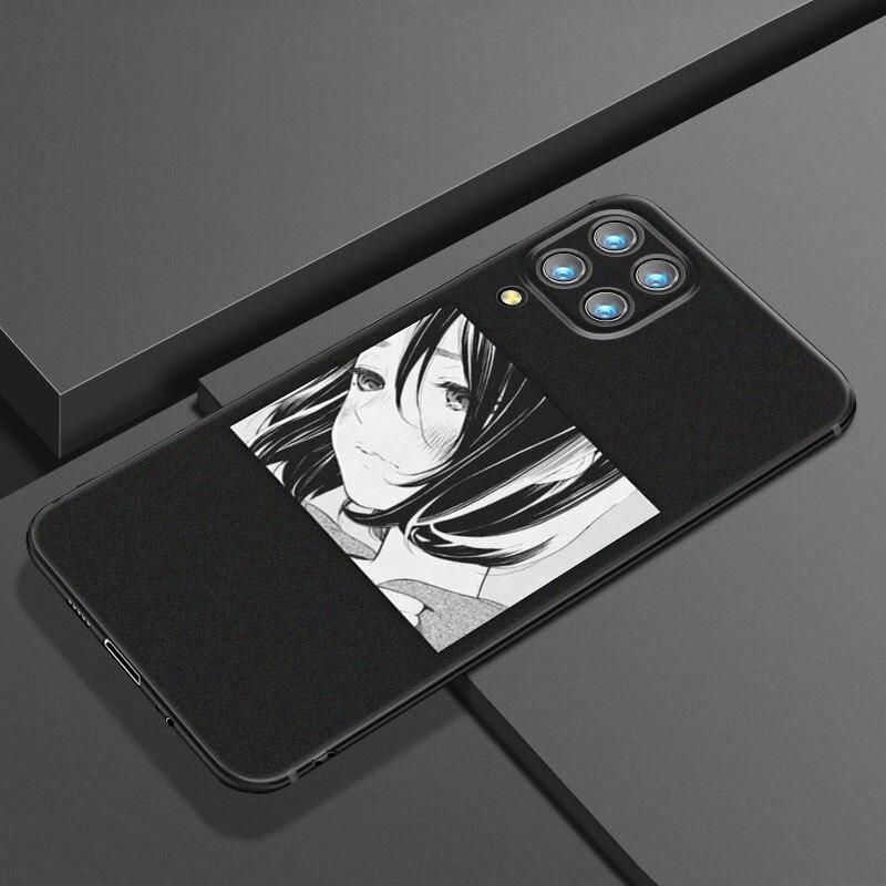 Sad Japanese Anime Aesthetic Phone Case For Samsung A21 A30 A50 A52 S A13 A22 A32 4G A23 A33 A53 A73 5G A12 A31 A51 A70 A71 A72