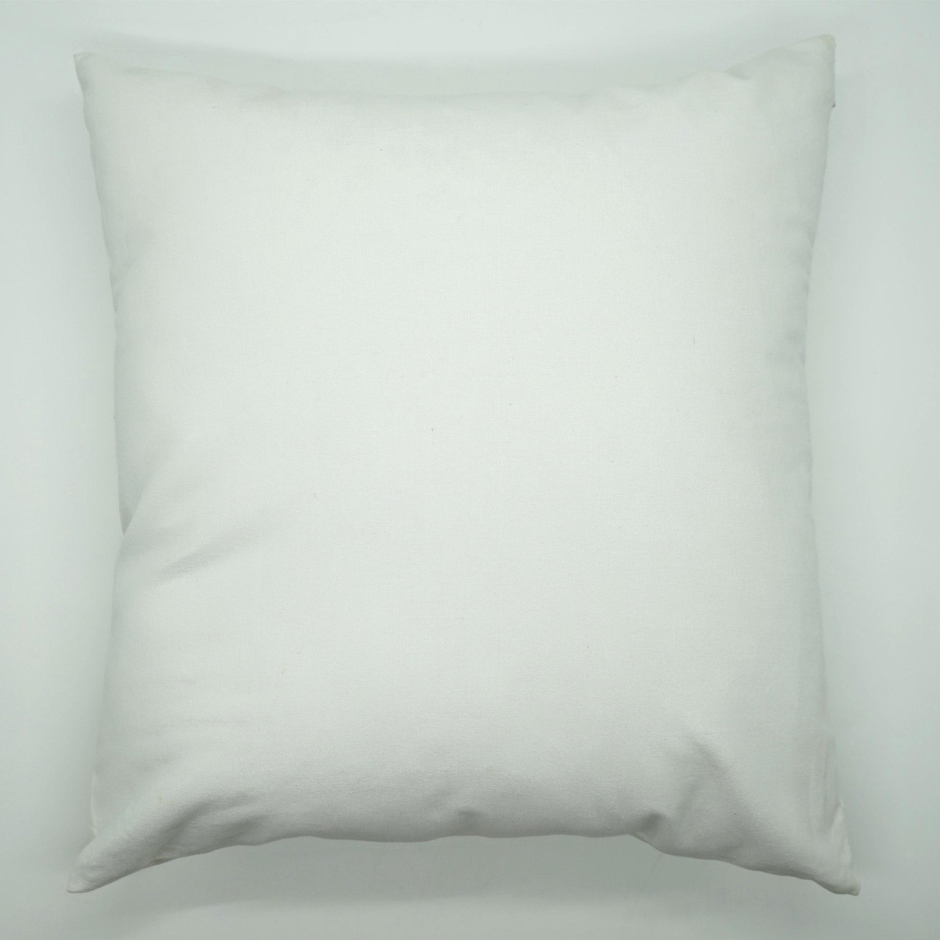 

Однотонная наволочка на поясничную подушку из хлопкового холста без вставки - Офисная декоративная подушка 45x45 cm белый