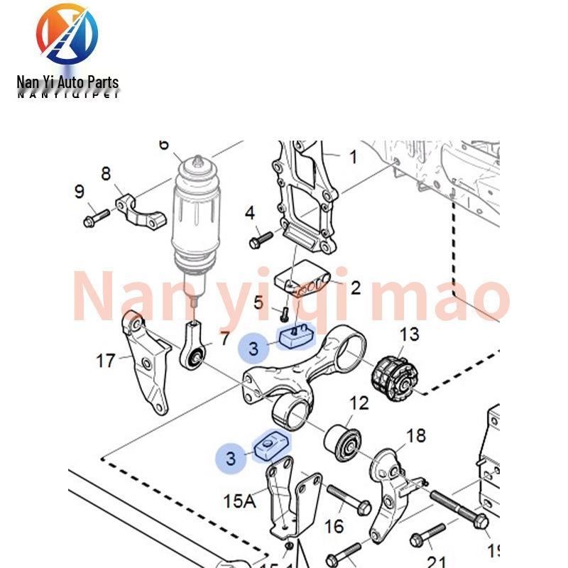 Stötdämpare för stötfångare till Scania G410/G450 Lastbilar (Artikelnummer. 2393800)
