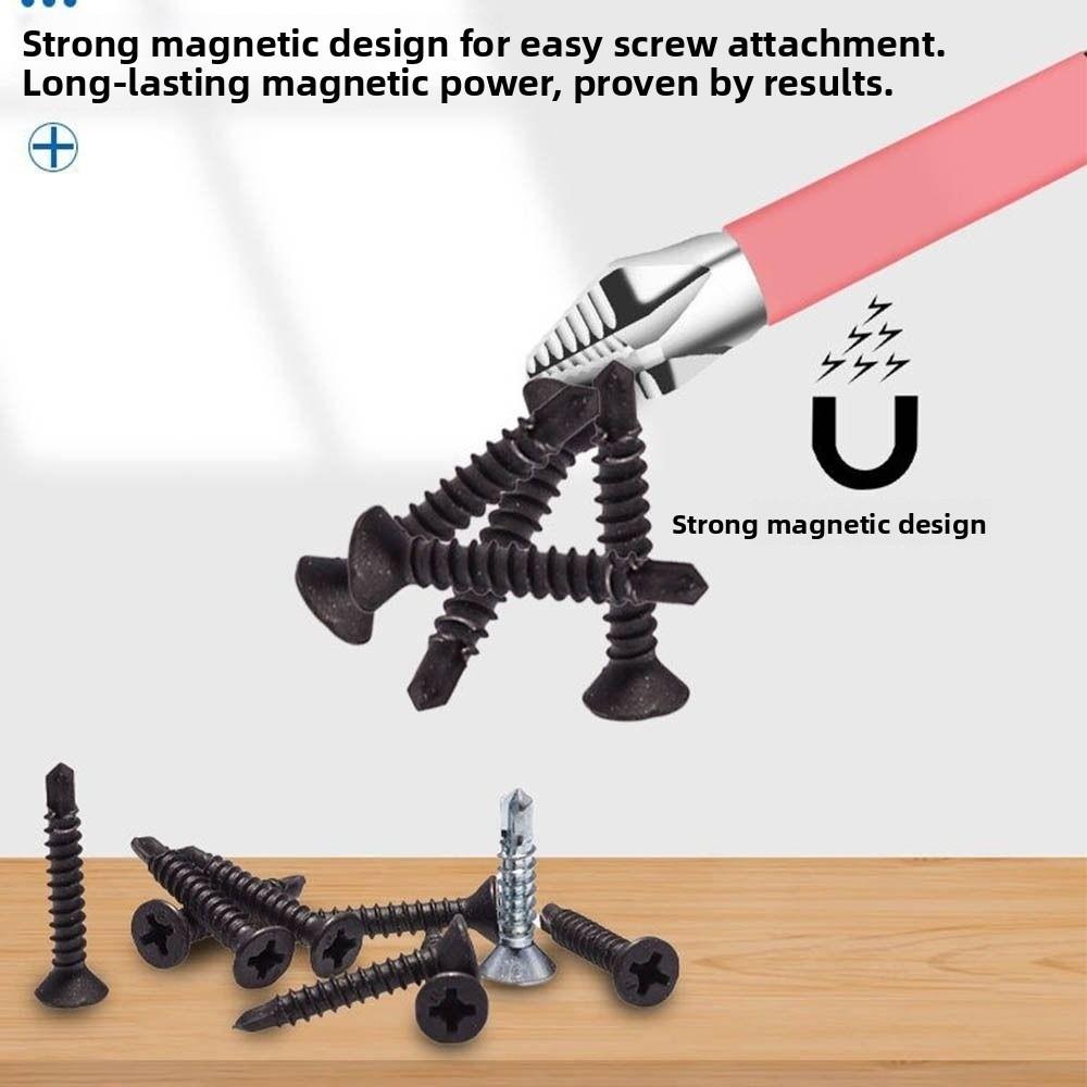 6/10pcs Impact Resistant Magnetic Screwdriver Bit Ph2 Screwdriver Bit  Screw Driver Hand Tool