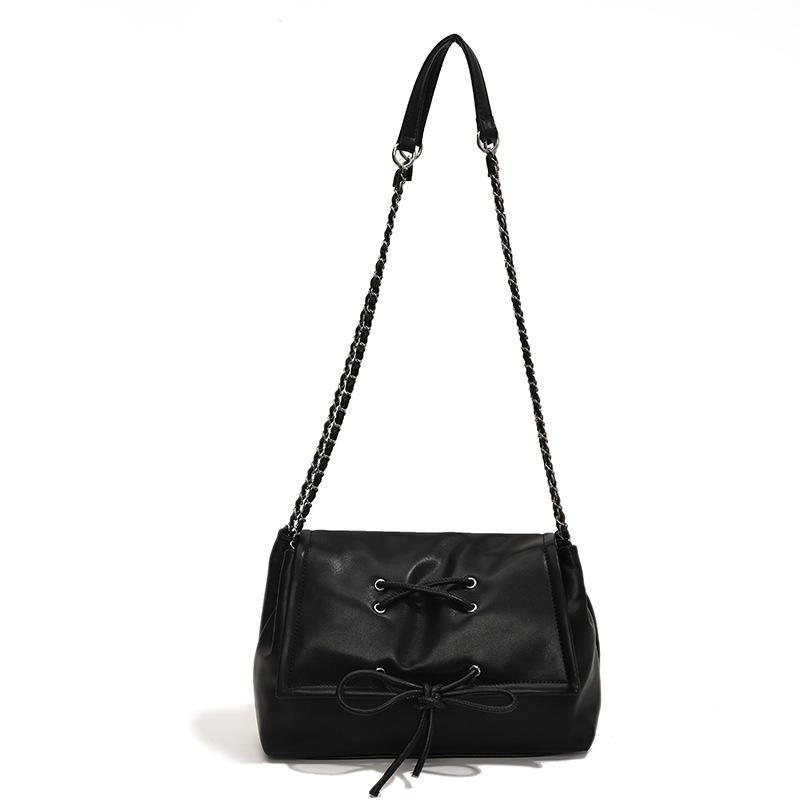Fashion Bag New Shoulder Large Capacity Bow Tote Commuter Chain Women's Bag