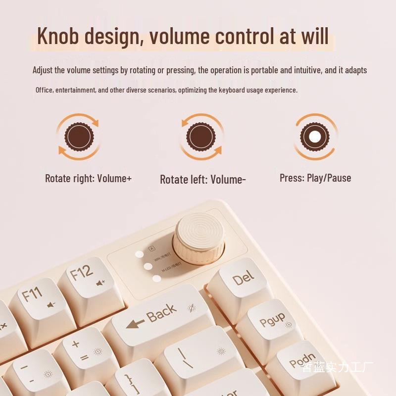 Ultra Silent Wired Gaming Keyboard with Mechanical Feel for E-sports and Office Use