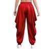 Chlapecké saténové kostýmy na halloweenskou cosplay tématickou párty Dhoti kalhoty Elastický pas Volné pytlovité kalhoty