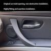 E90 E91 Car Inner Handle Interior Door Panel Pull Trim Cover Black Beige For BMW 3 Series E92 316i 318i 320i 2005-2011