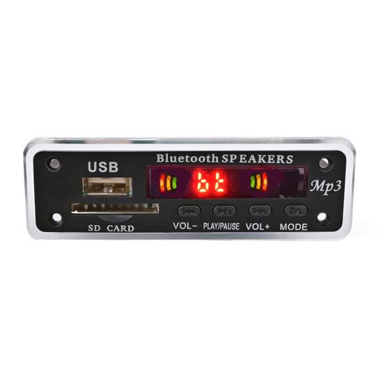 Car Speaker FM Digital Card Radio Security Bluetooth-compatible Wireless MP3 Decoder Module