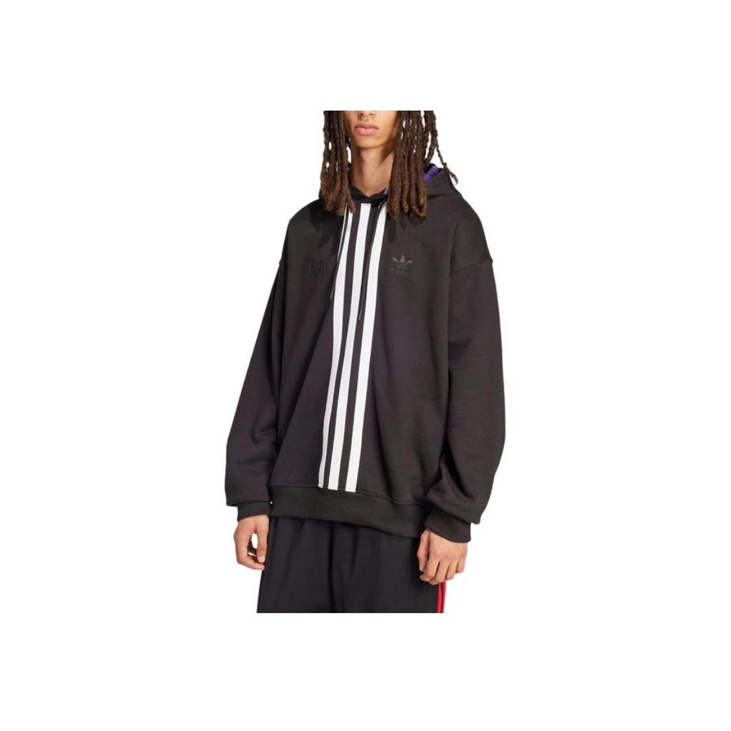 adidas X KoRn Hoodie (FW24) Schwarze Damen Streetwear JG1337