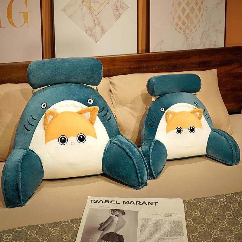 New Cute Cartoon Multifunctional Bedhead Cushion, Tatami Mattress, Soft Bag Cushion, Sofa Cushion, Huge Backrest Cushion