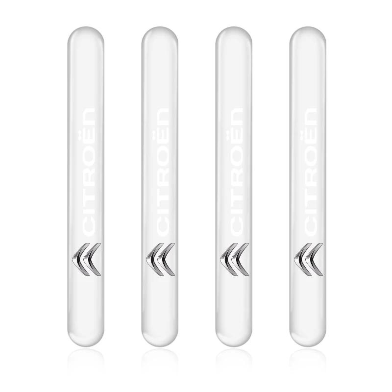 

Car door handle bowl protector transparentanti scratch and anti collision For Citroen C4 C3 C2 Berlingo Celysee Cactus Picasso