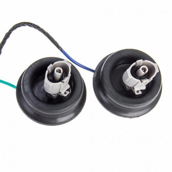 2007-2013 Chevy Silverado 1500 GMC Sierra Hummer 2X Knock Sensor With Harness Pair Kit | Direct Replacement | 1 Year Manufacturer Warranty