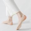 5Pairs Ultra-thin Ice Silk Suspender Socks Invisible Half Palm Boat Socks Half Feet Socks Summer