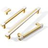 Double-colors Cabinet Pull Zinc Alloy Drawers Pull Nordic Kitchen Cabinets Handle  Cabinet Hardware
