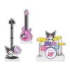 Sanrio Kuromi Acrylic Stand Room Live Venue 868892 (Enjoy Idol)