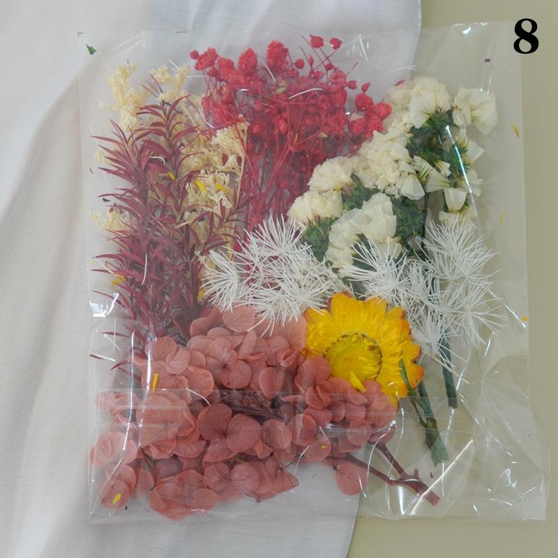 Artificial Plants Natural Real Dried Flowers Candle Mold Epoxy Resin Diy Making Decoration Home Ornaments Crafts